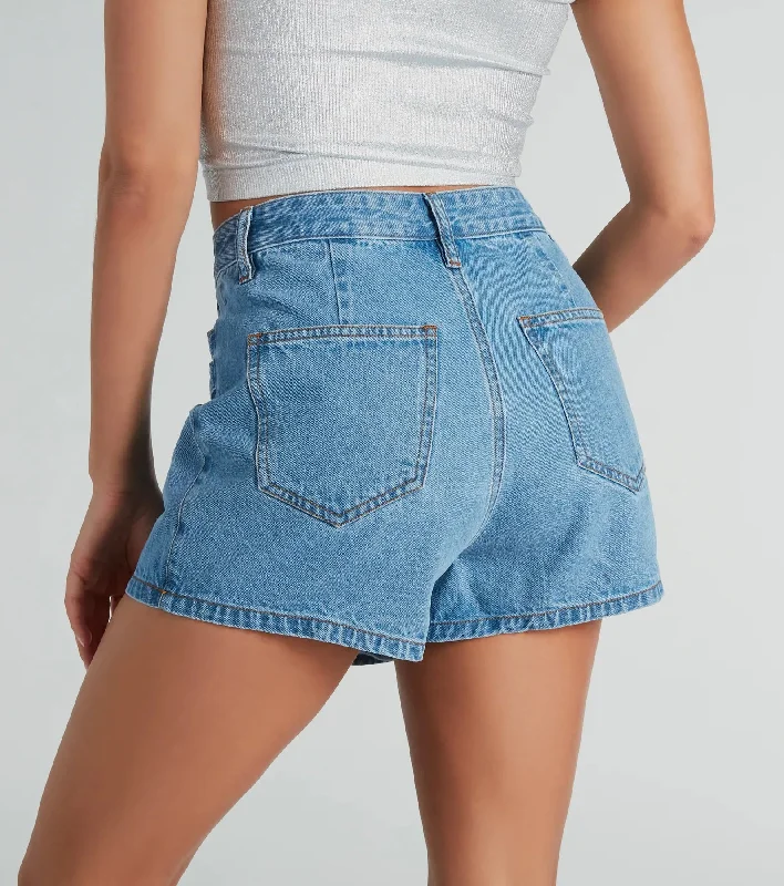 coolest-deets-wrap-front-denim-cargo-skort-066030355141