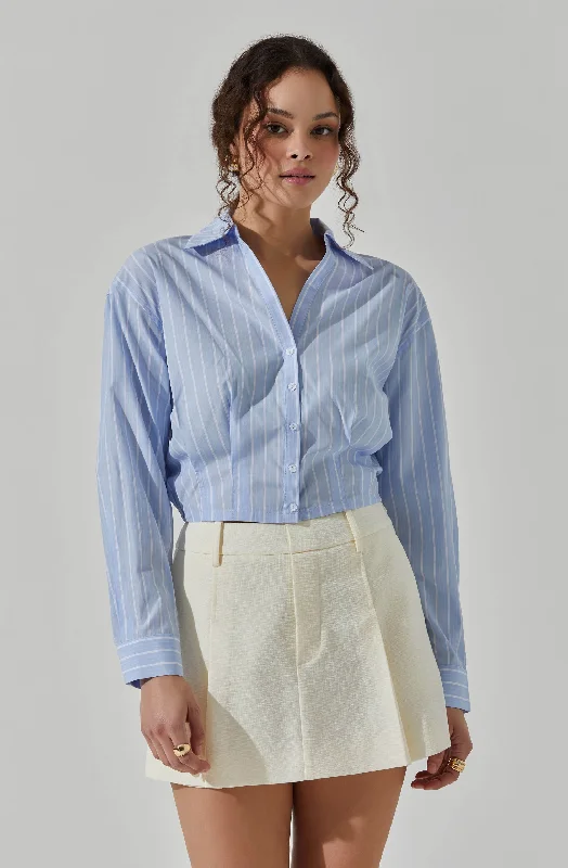 cropped-pinstripe-collared-top