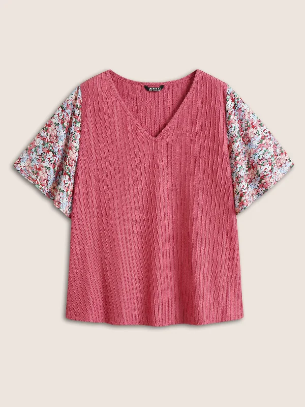 ditsy-floral-patchwork-plisse-flutter-sleeve-t-shirt