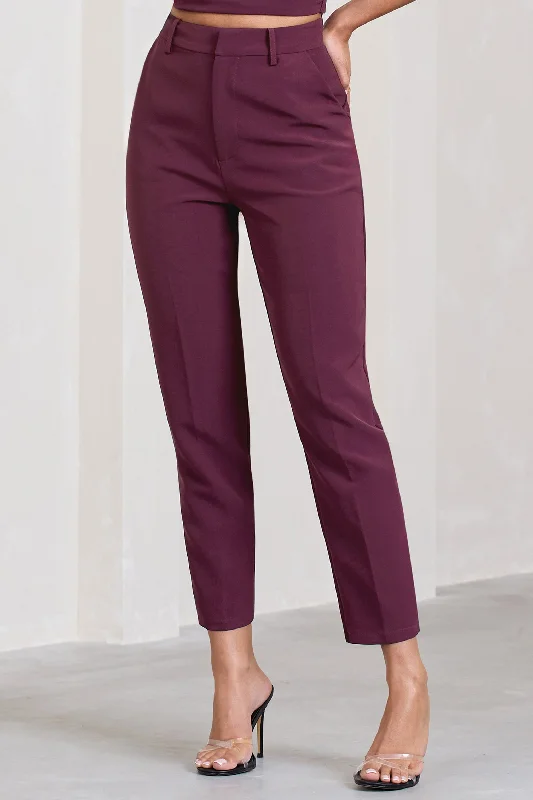 exclusivity-burgundy-slim-tailored-cigarette-trousers-cl128774069