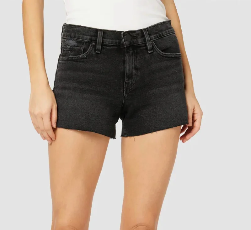 Gemma Shorts In Jet Black