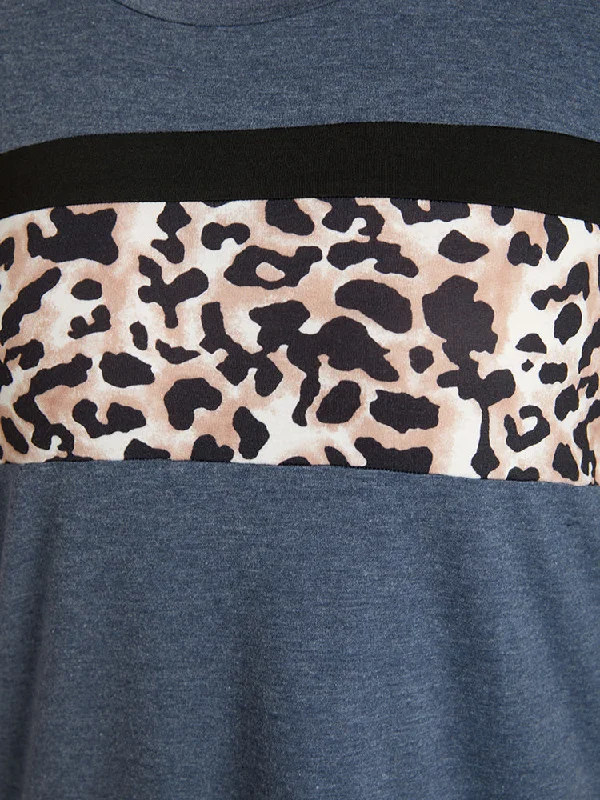 leopard-heather-patchwork-crew-neck-t-shirt