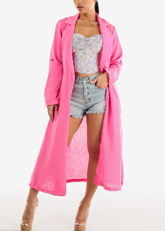 long-sleeve-trench-coat-hot-pink-w-pockets-hmj21241htpnk