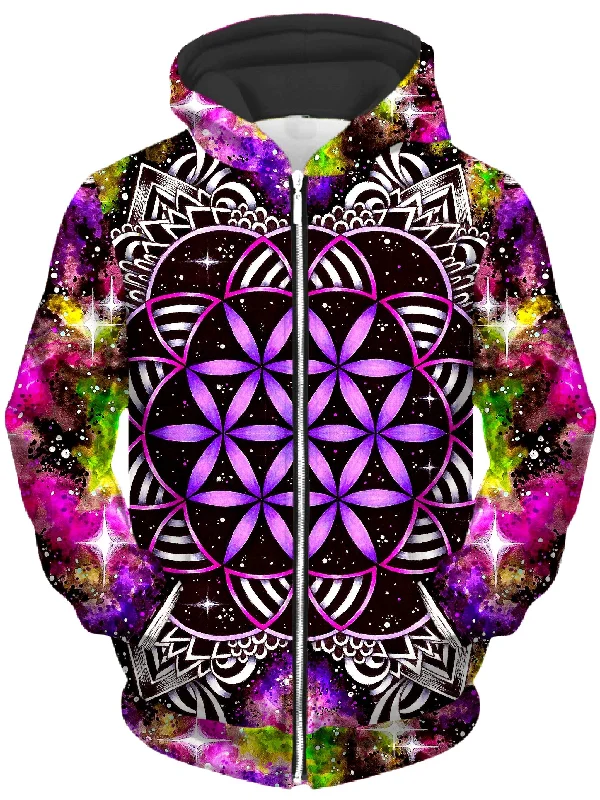 Oracle of Life Unisex Zip-Up Hoodie