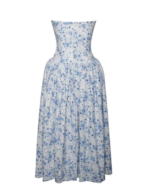 paloma-blue-print-linen-corset-draping-top-midi-dress