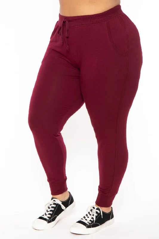 plus-size-sweat-jogger-burgundy