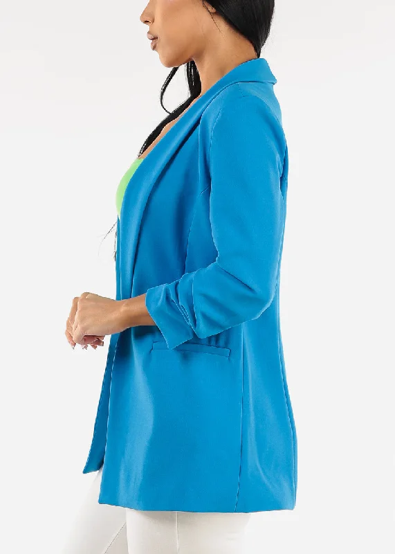 quarter-sleeve-open-front-blazer-blue-jk18888malibu