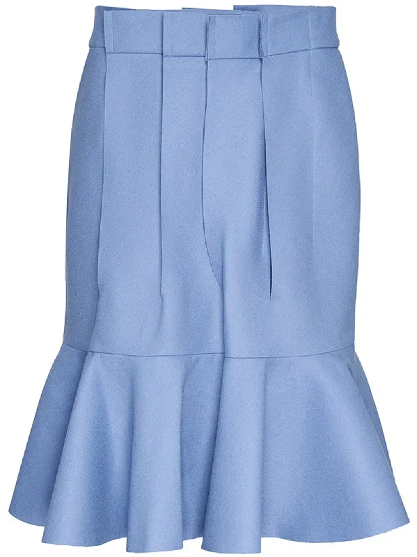 Wool Melton Skirt