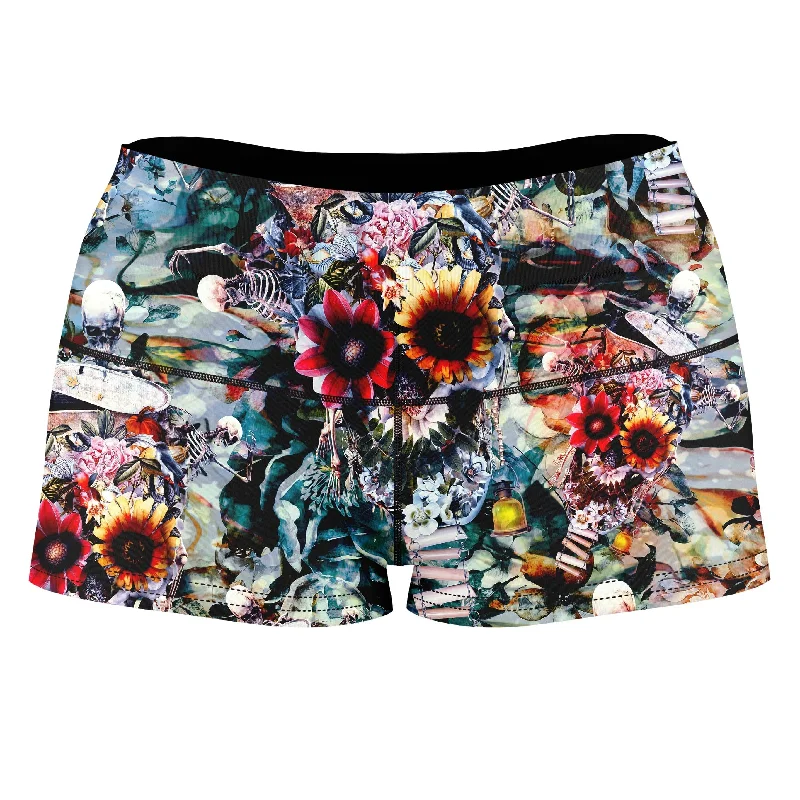 Scarecrow High-Waisted Women's Shorts