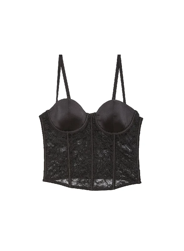 silk-lace-boned-bustier-black