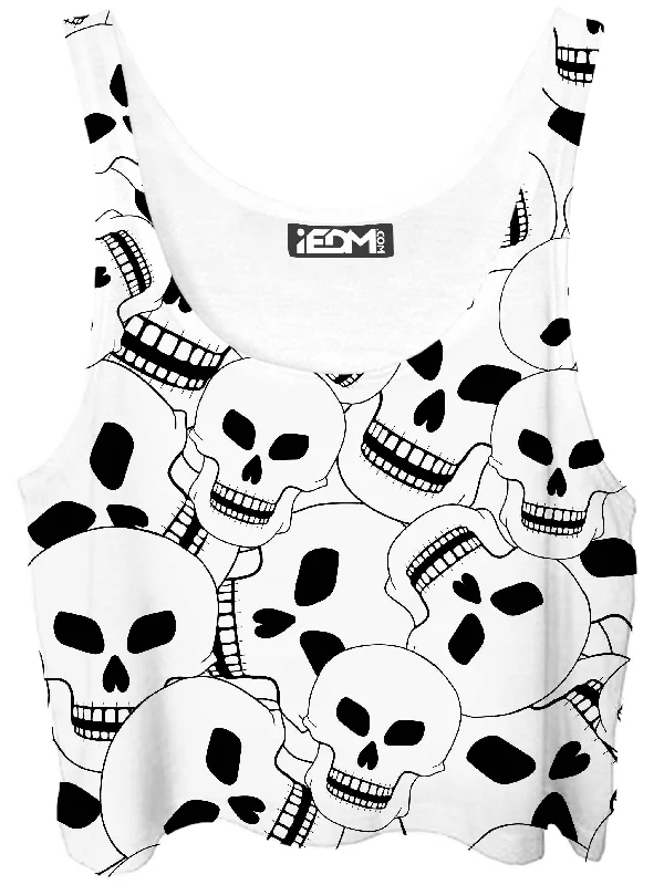 Skull Lovers 2 Crop Top