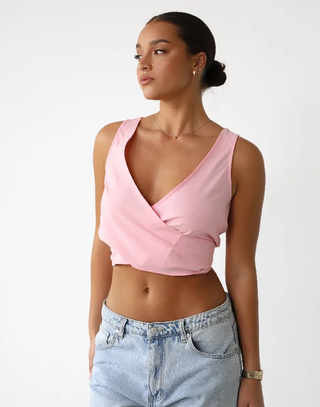 somi-linen-top-pink