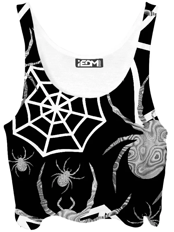 Spiders Crop Top