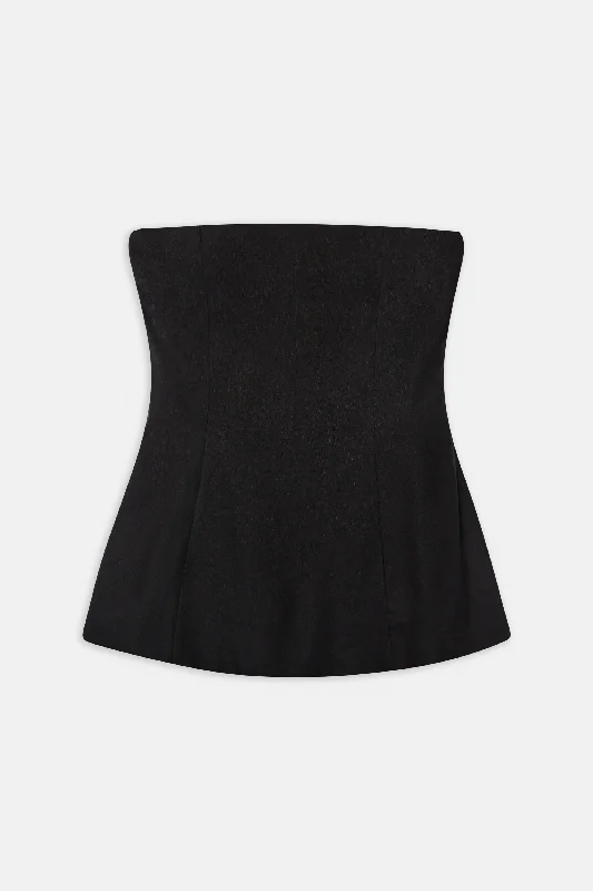 strapless-linen-a-line-bodice-black