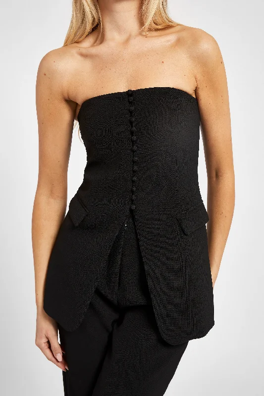 strapless-peplum-bodice-black