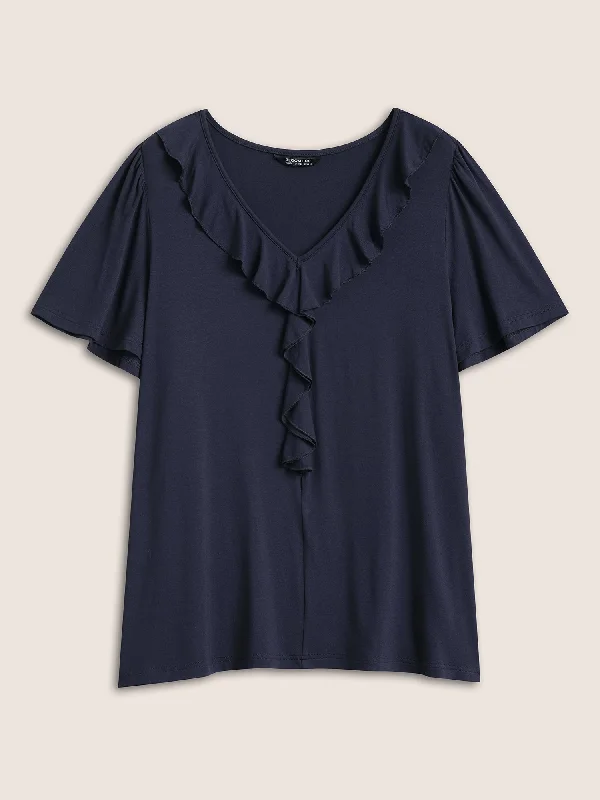 supersoft-essentials-solid-ruffle-trim-t-shirt