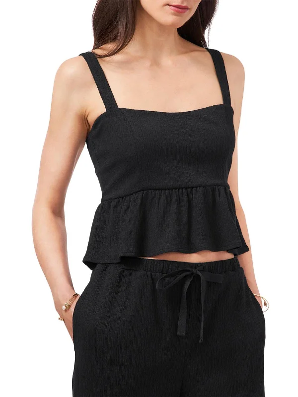 womens-cropped-sleeveless-peplum-top